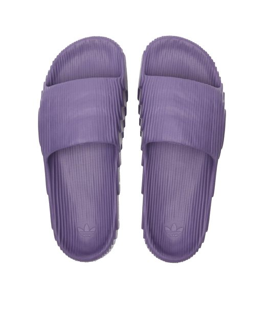 Adidas Purple Adilette 22 for men