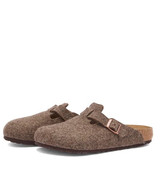Birkenstock Brown Boston Clog for men