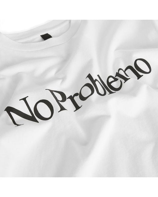 No Problemo White T-Shirt