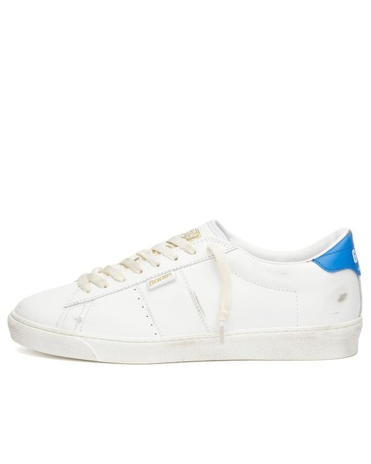 Golden Goose Deluxe Brand White Matchstar Leather Sneaker for men