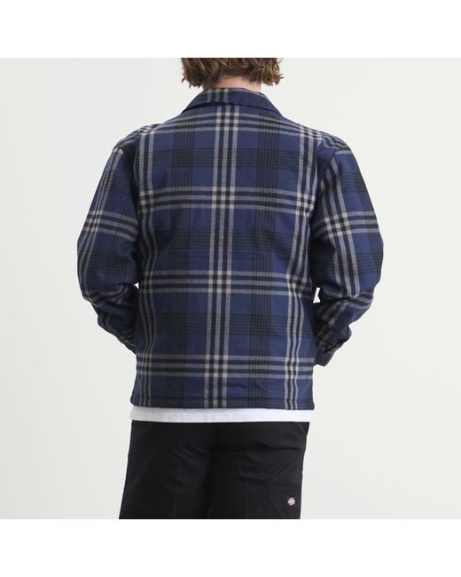 Dickies Blue Petersburg Shacket for men