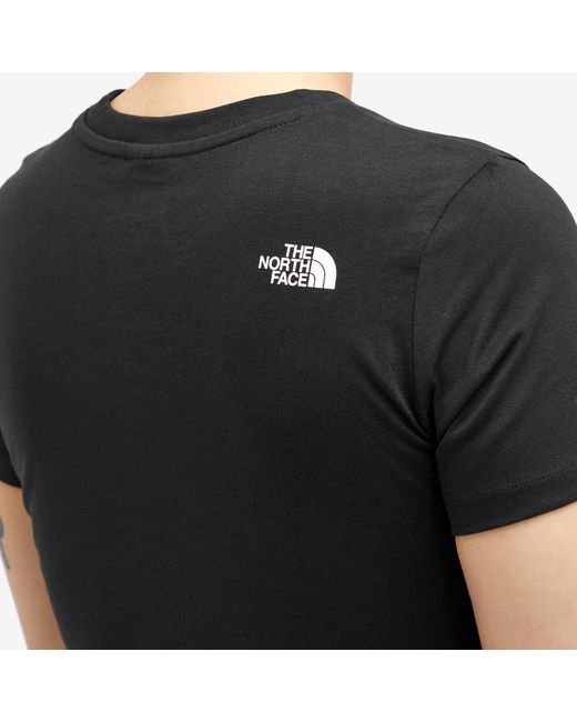The North Face Black Simple Dome Short Sleeve T-Shirt