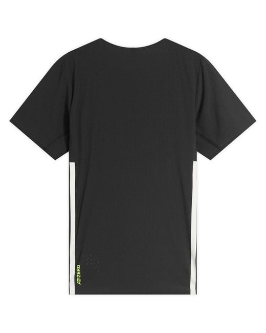Adidas Originals Black Adidas Adizero Running T-Shirt