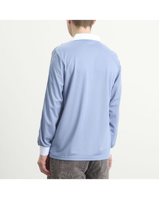 Umbro Blue Taped Long Sleeve Jersey for men