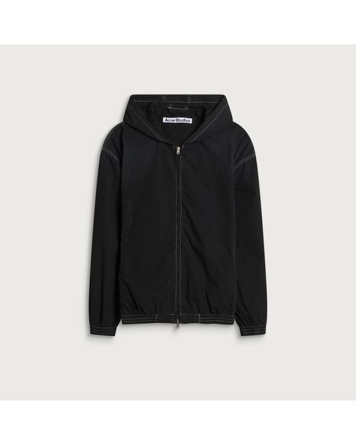 Acne Black Olandina Cotton Jacket for men