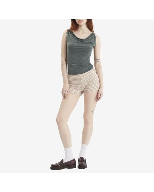Peachy Den Green Kylie Top