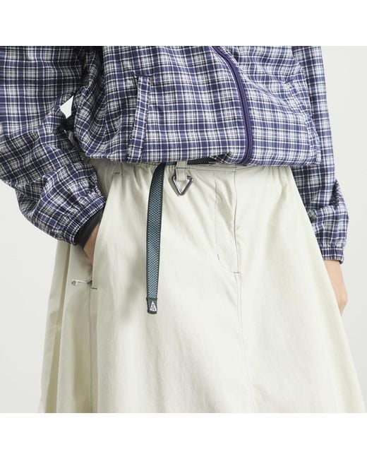 Nike White Acg Midi Skirt