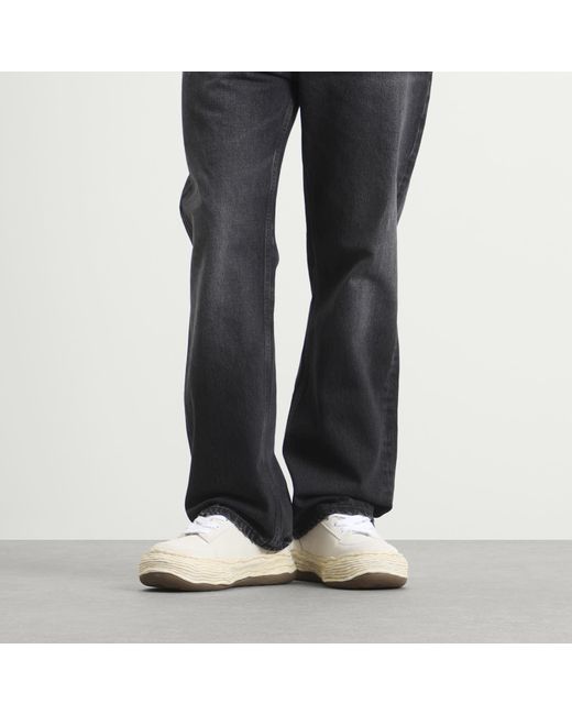 Maison Mihara Yasuhiro White Oliver Suede Sneaker for men