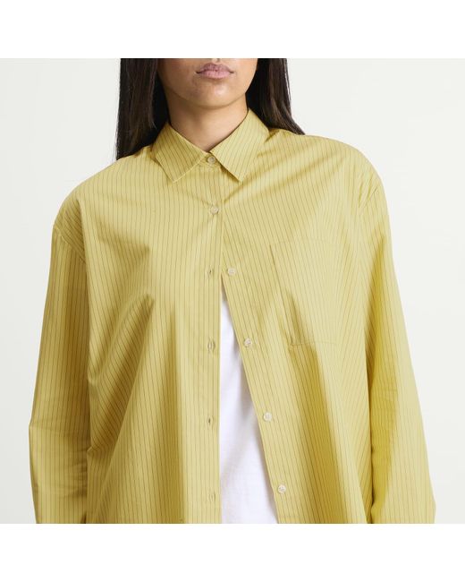 Leset Yellow Yoshi Classic Button Down Shirt