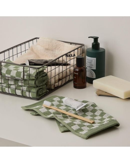 BAINA Green Face Cloth Gift Set
