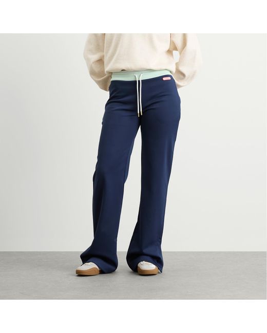 Casablanca Blue Tricot Track Pants