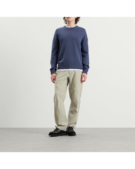 Canada Goose Blue Matawin Crew Knit for men