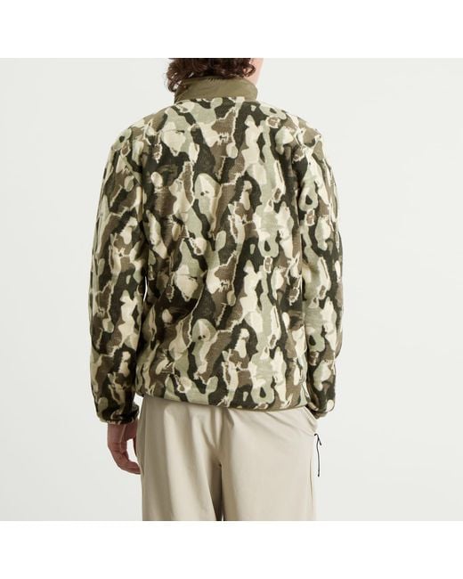 Columbia Green Sequoia Grove Printed Full Zip Fleece for men