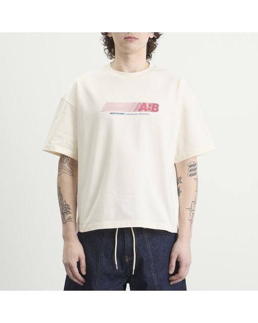 About Blank White Resistance T-Shirt for men