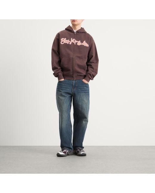 Butter Goods Brown Beat Konducta Zip-Thru Hood for men
