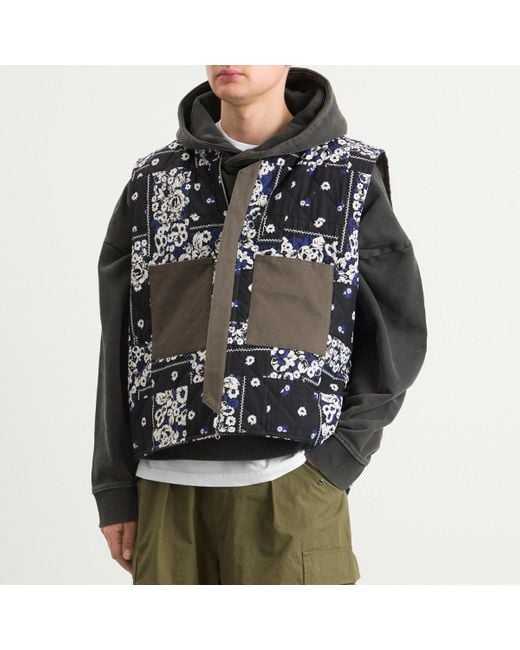 Nomarythm Textile Brown Reversible Work Vest for men