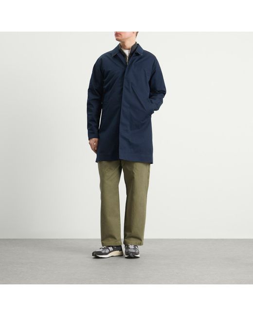 Barbour Blue Rokig Waterproof Jacket for men