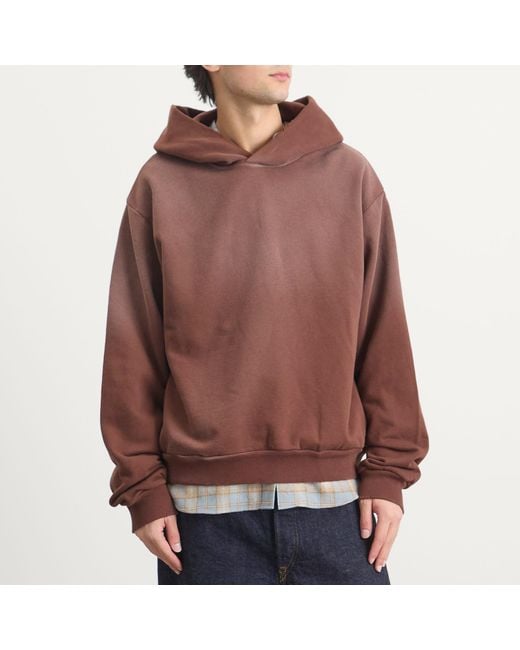 Acne Brown 1996 Washed Hoodie for men