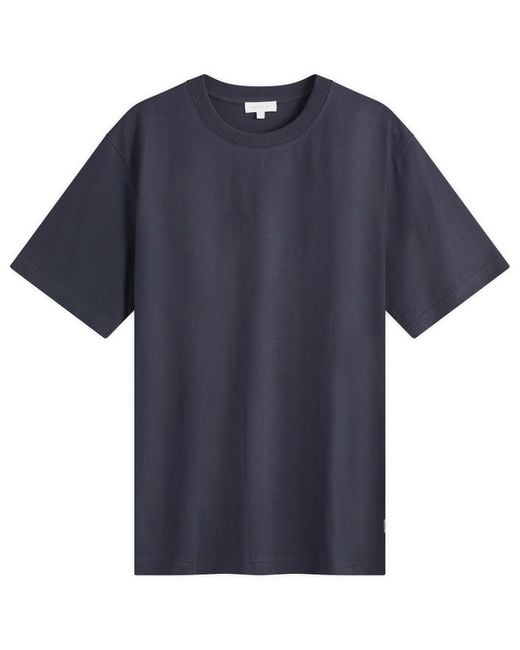 Norse Projects Blue Standard T-Shirt for men