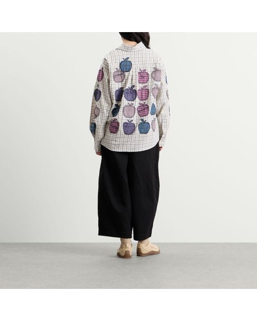 STORY mfg. White Plane Shirt