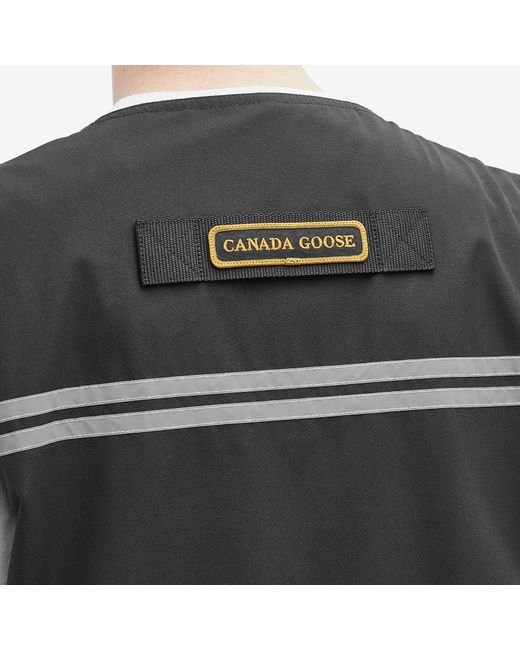 Canada Goose Black Canmore Vest for men