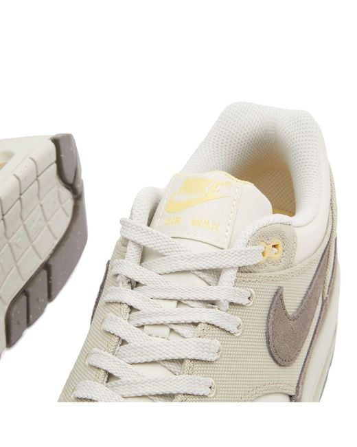 Nike White Air Max 1 Prem Sneaker for men
