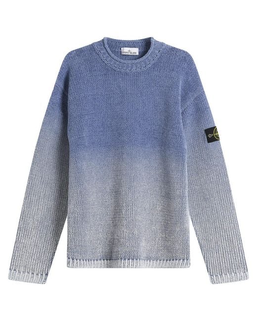トップス 1998AW STONE  CHENILLE KNIT JUMPER Stone Island Degrade Chenille Knit Jumper in Blue for Men | Lyst