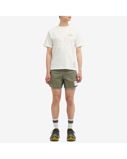 Satisfy Green Techsilk 8" Shorts for men