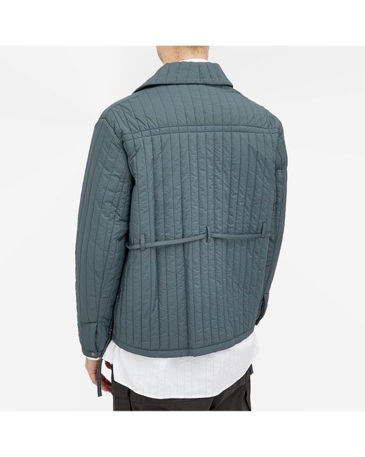 Craig Green Quilted Work Jacket in Blue for Men | Lyst Canada