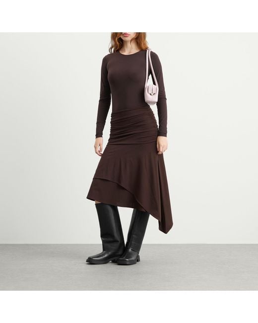 Feners Brown Gresca Skirt