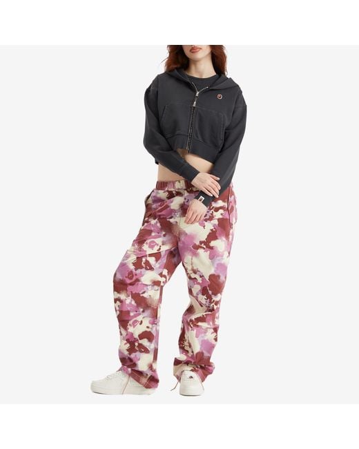 A Bathing Ape Red Map Camo Army Pants