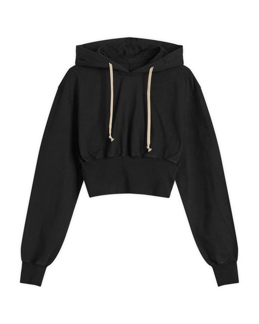 Rick Owens Black Tatlin Hoodie