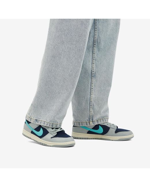 Nike Blue Dunk Low Sneaker for men