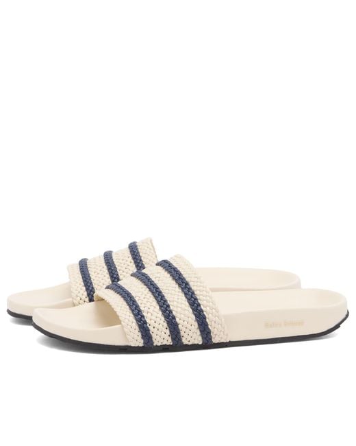 Adidas Originals White X Wales Bonner Adilette