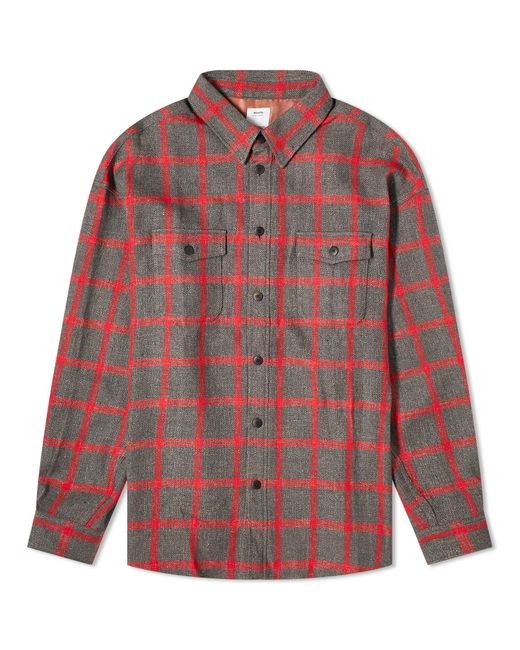 Visvim Red Lumber Shirt for men