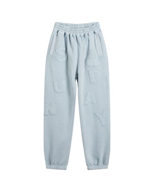 SUNDAYFRUITMARKET Blue Sunday Patch Sweatpant