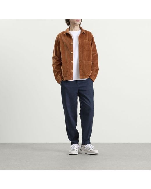 Folk Brown Assembly Jacket for men
