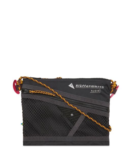 Klattermusen Black Algir Accessory Bag for men
