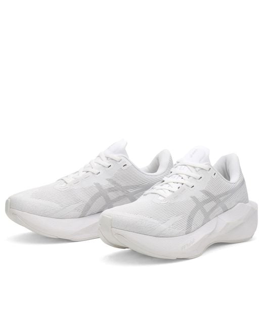 Asics White Novablast 6 Sneaker