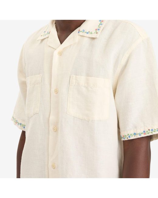 Corridor NYC Natural Spring Bouquet Vacation Shirt for men