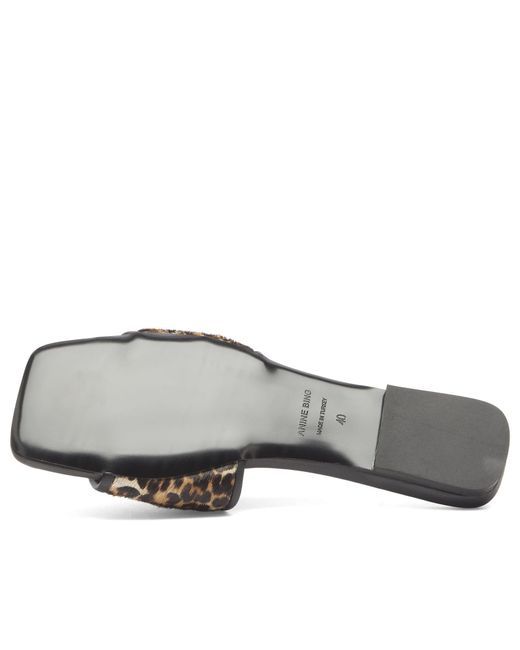 Anine Bing Brown Ria Slides
