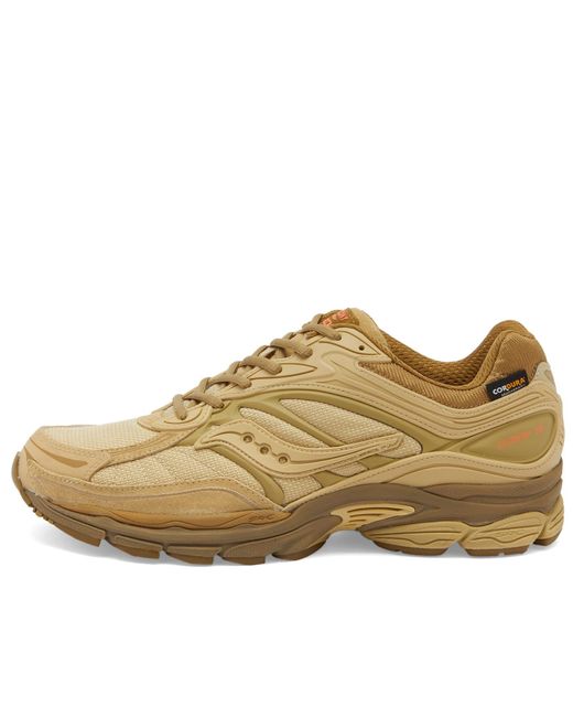 Saucony Brown Progrid Omni 9 Armor for men
