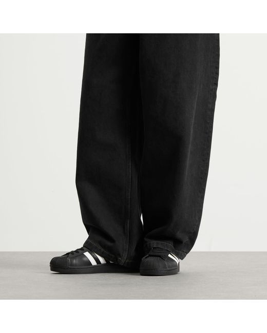 Adidas Black Superstar Ii Sneaker