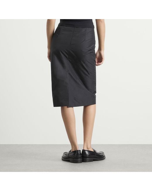 Jil Sander Black High Waist Skirt