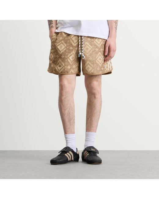 Adidas Natural Clot Ikat Short By Edison Chen for men