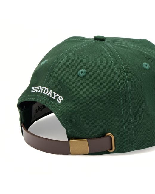 Sundays Green S Cap for men