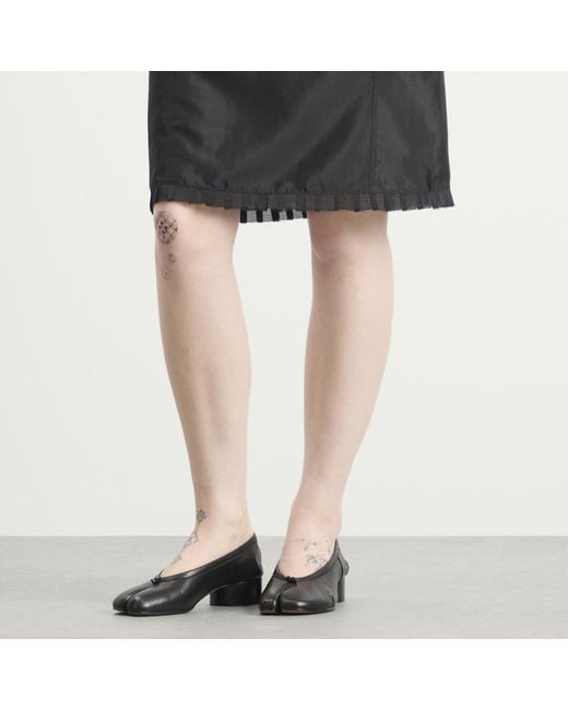 Maison Margiela Black Tabi Ballerina Shoes