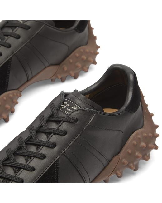 Eytys Brown Aria Leather Sneakers for men