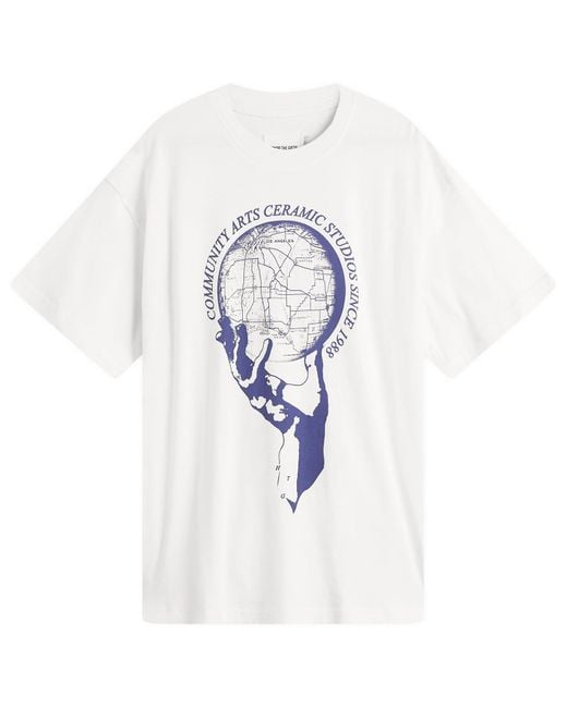 Honor The Gift White Honor Ceramic Studio T-Shirt for men