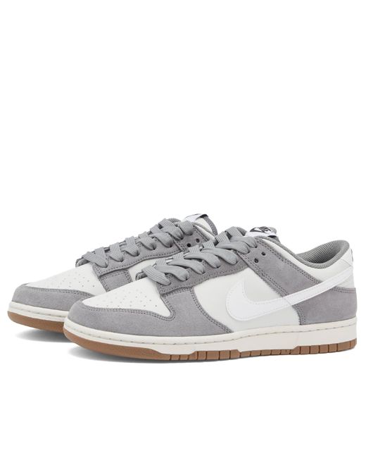Nike White Dunk Low Retro Se Ess+ 2 Sneaker for men